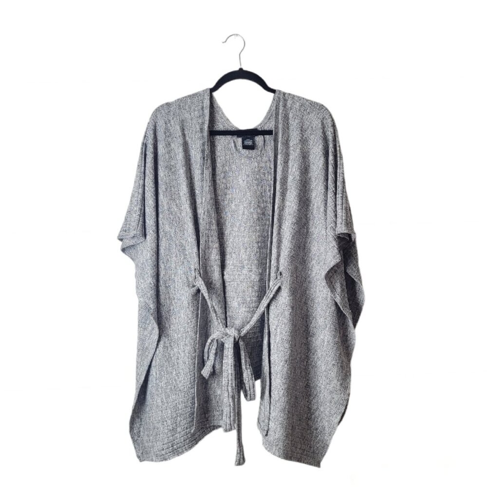 Marcus Adler Gray Knit Cape Cardigan